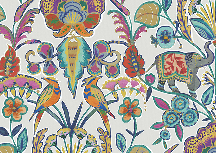 Bangalore, Azure Glow - Twist&Fit Roller Blind - Image 6